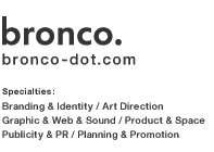 bronco. - ブロンコ.